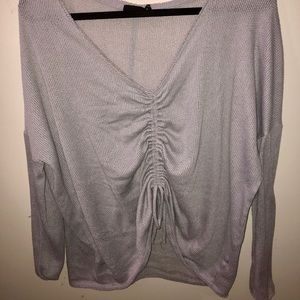 Urban outfitters grey tie thermal